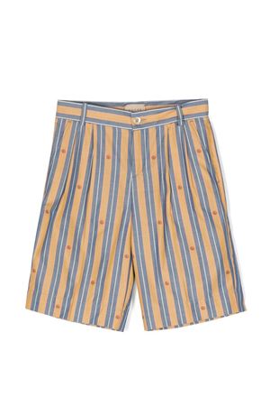 Pantalone in cotone arancione GUCCI KIDS | 712237XWAV07782